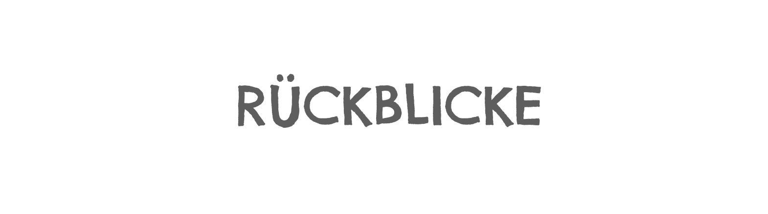 Rückblick